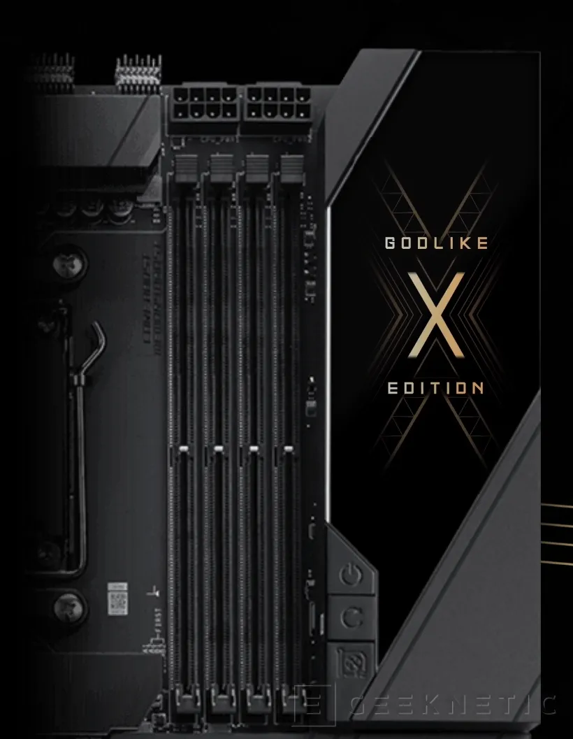 Geeknetic La exclusiva y limitada placa base MSI MEG X870E GODLIKE X EDITION se pone a la venta por más de 1.400 euros 6