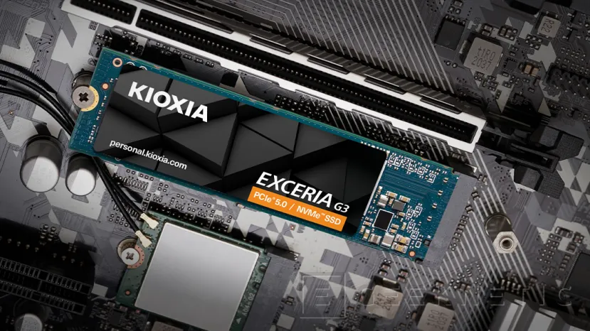Geeknetic El nuevo SSD KIOXIA EXCERIA G3 alcanza los 10.000 MB/s de lectura 4