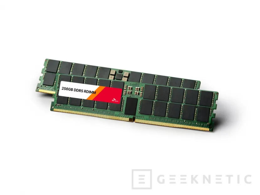 Geeknetic SK Hynix obtiene la validación de Intel para sus memorias RDIMM de 256 GB y chips de 32 Gb 2