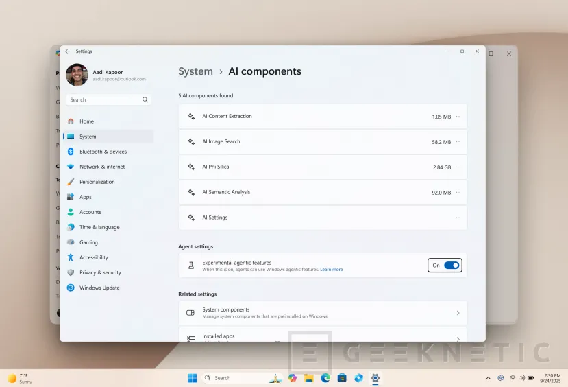Geeknetic Microsoft advierte, los Agentes de IA de Windows 11 en fase beta vienen con errores y alucinaciones 1