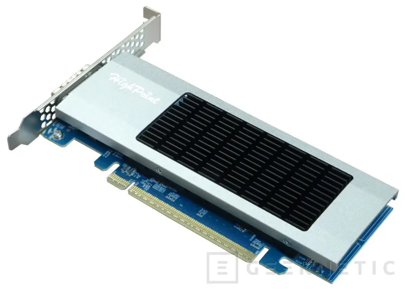 Geeknetic HighPoint presenta Rocket 7634D, la primera tarjeta HIC CDFP externa PCIe Gen 5 independiente del sector 3