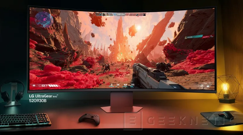 Geeknetic LG UltraGear EVO apuesta fuerte en gaming con monitores 5K, hasta 330 Hz y escalado por IA integrado de cara al CES 2026 1