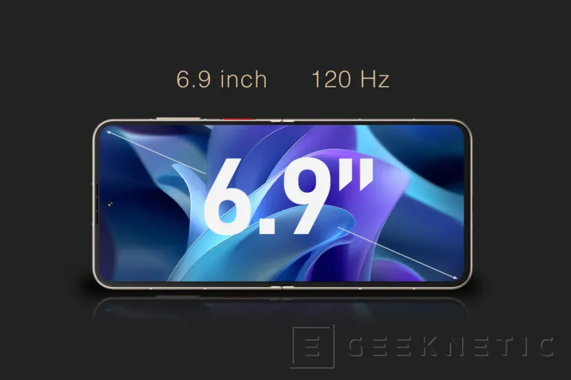 Geeknetic ZTE presenta el Nubia Flip3, su teléfono plegable económico llega con el Dimensity 7400X, 6 GB de RAM y 256 GB de almacenamiento 3