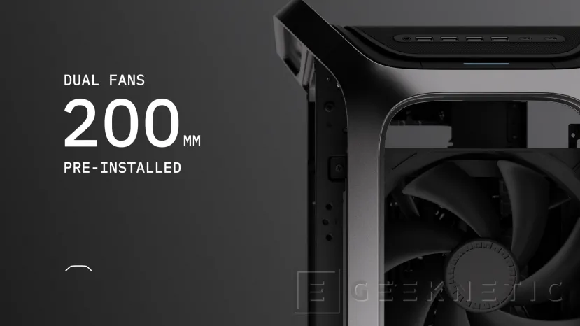 Geeknetic La nueva caja Cooler Master COSMOS ALPHA admite radiadores de 360 x 360 y gráficas de hasta 400 mm 3