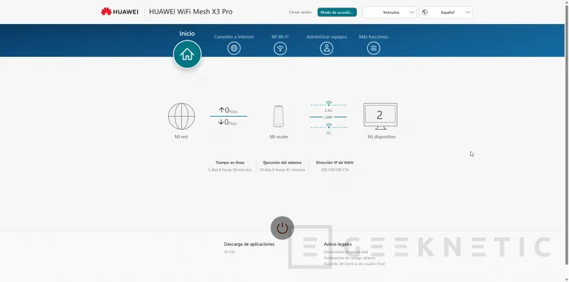 Geeknetic HUAWEI WiFi Mesh X3 Pro Review 11