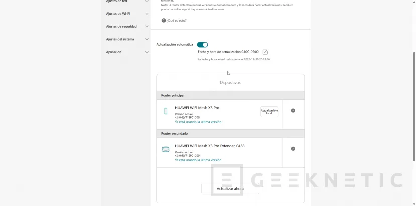 Geeknetic HUAWEI WiFi Mesh X3 Pro Review 13