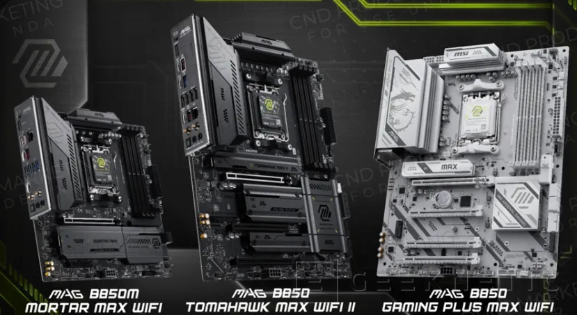 Geeknetic MSI trae al CES sus nuevas placas MAX con soporte para los actuales y futuros procesadores AMD AM5 9