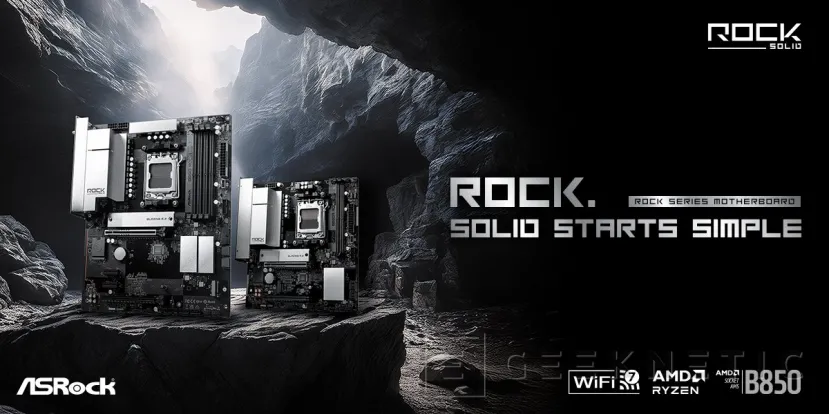 Geeknetic ASRock adelanta el CES 2026 con monitores OLED de hasta 540 Hz y una RX 9070 XT blanca con pantalla 3