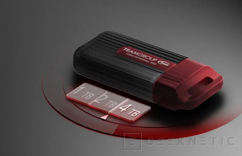 Geeknetic Nuevo SSD externo Teamgroup PD40, hasta 4.000 MB/s gracias a su conectividad USB4 3