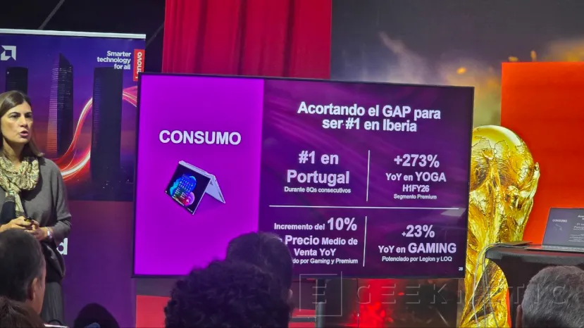 Geeknetic Lenovo presenta resultados récord con más de 20.000 millones de facturación y un crecimiento del 15 % durante el Q2 5