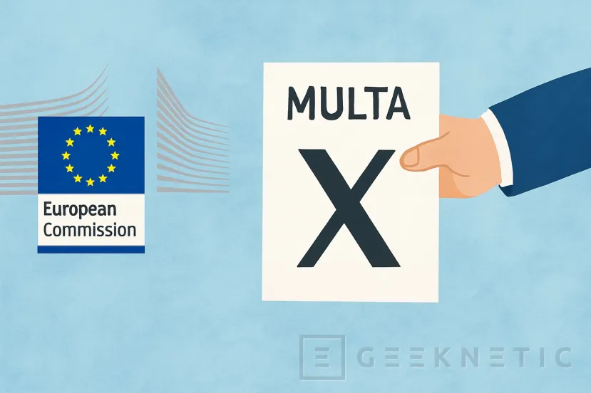 Geeknetic Bruselas estrena el DSA con una multa de 120 millones a X por el check azul engañoso y la opacidad en su publicidad 1