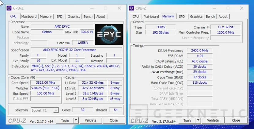 Geeknetic AMD EPYC 9374F Review 8