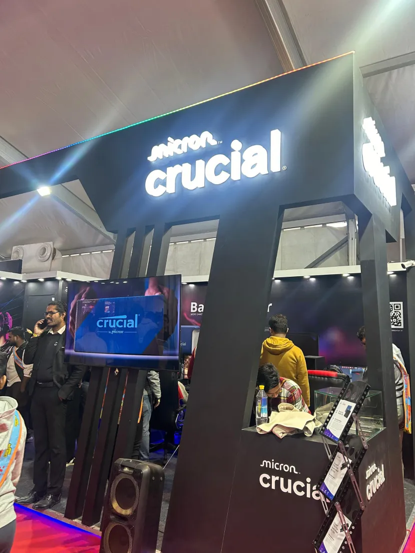 Geeknetic Los productos de Crucial se exponen en la Delhi Comic Con unas semanas antes de su desaparición 1