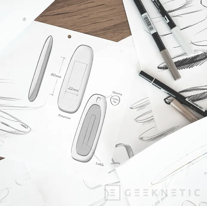 Geeknetic ASUS ha presentado la carcasa para discos SSD Cobble con resistencia IP55 3