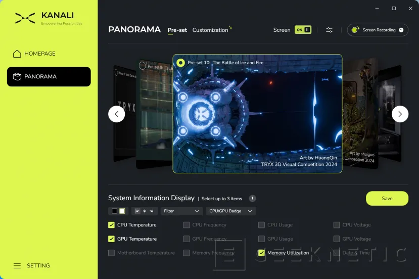 Geeknetic TRYX PANORAMA ARGB 360 White Review 31