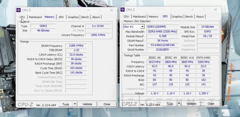 Geeknetic G.Skill Trident Z5 Neo DDR5 48GB-6400MHz C32 Review 11