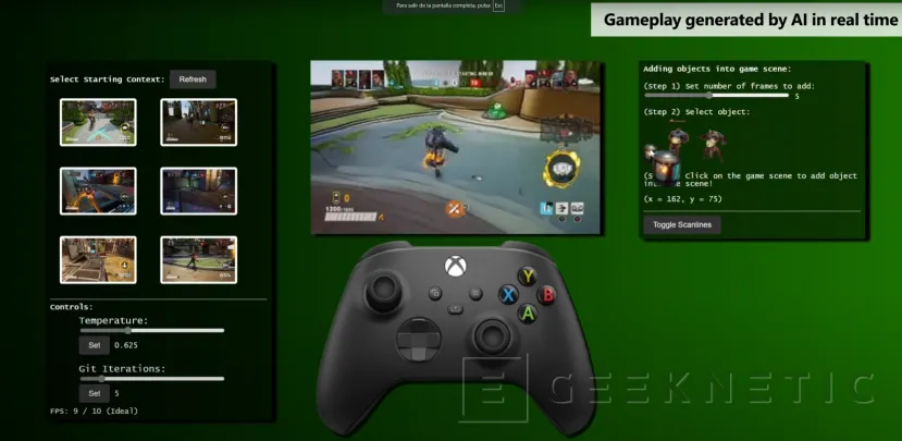 Geeknetic Muse, la nueva IA de Microsoft que puede generar e interactuar con juegos a tiempo real 1