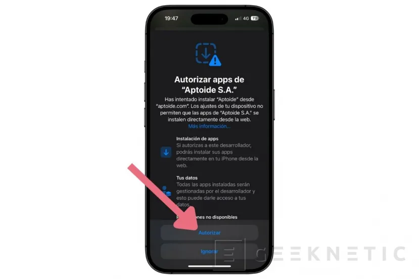Geeknetic Aptoide llega al iPhone: Cómo descargar juegos y aplicaciones Gratis 4