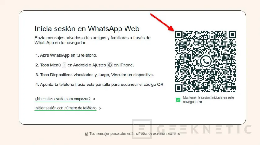Geeknetic WhatsApp Web: Cómo sacarle el máximo provecho 3