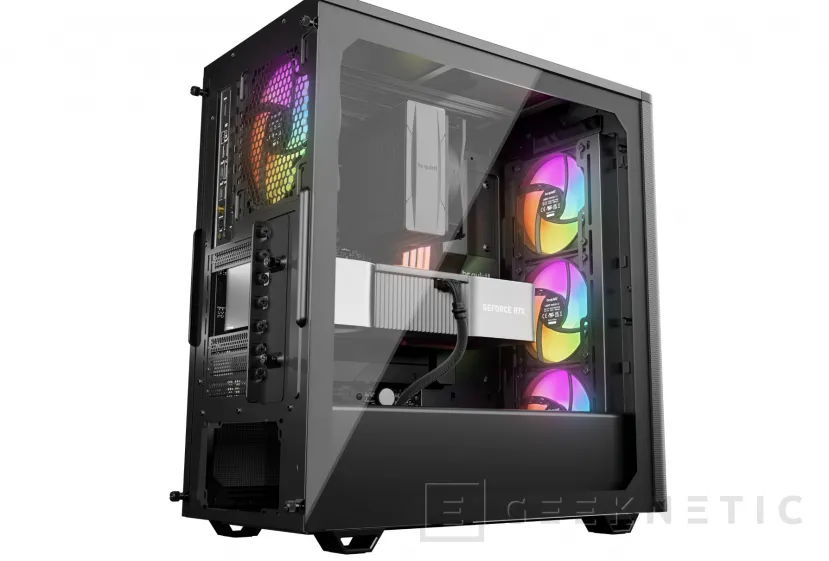 Geeknetic Nuevas cajas be quiet! Pure Base 501 LX y Pure Base 501 DX con iluminación ARGB y cristal templado 1