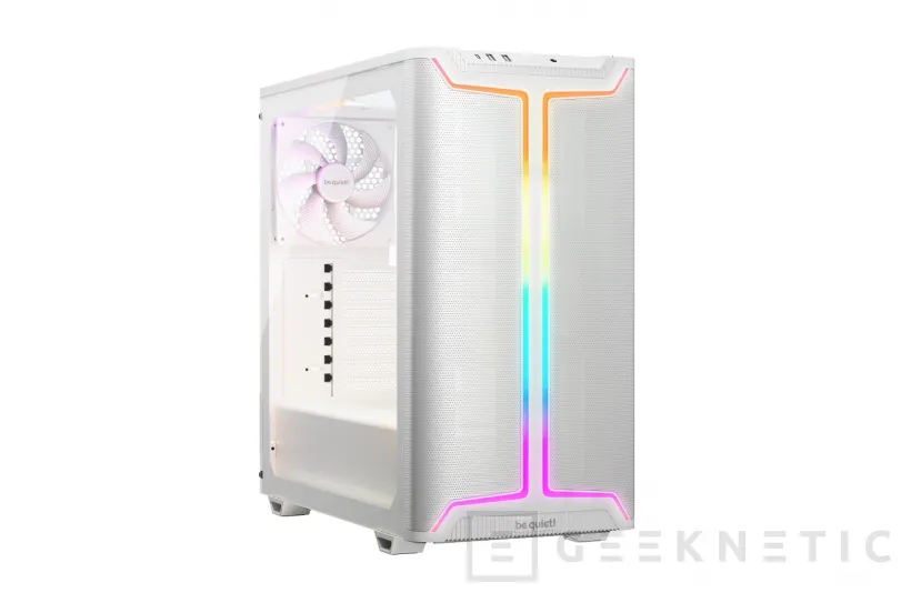 Geeknetic Nuevas cajas be quiet! Pure Base 501 LX y Pure Base 501 DX con iluminación ARGB y cristal templado 3