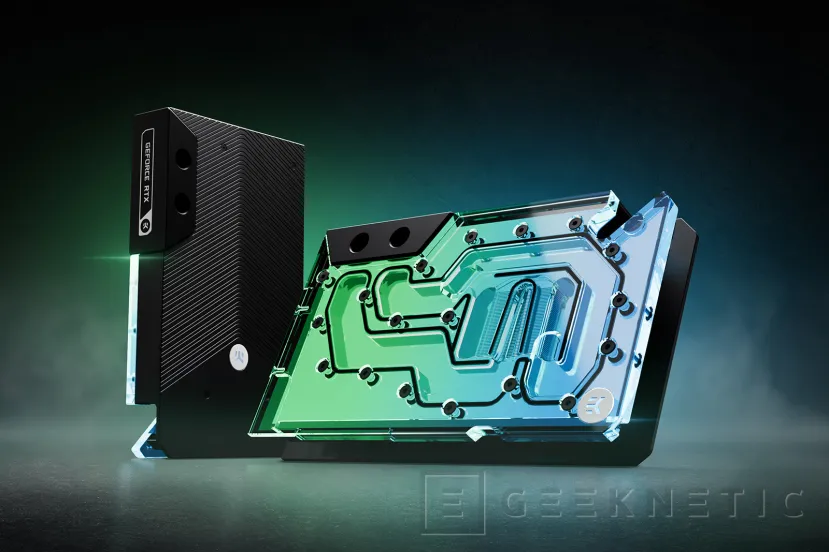 Geeknetic EK lanza su bloque Quantum Vector3 de refrigeración líquida para la NVIDIA RTX 5090 FE 1