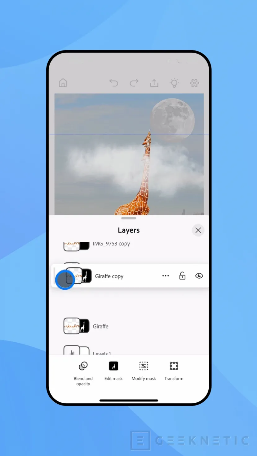 Geeknetic Adobe Photoshop llega a los iPhone gratis con funciones limitadas 3