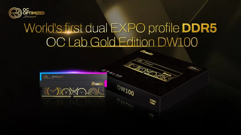 Geeknetic Biwin lanza una memoria con perfil AMD EXPO doble que funciona a 8.000 MT/s CL34 o 6.400 MT/s CL28 1