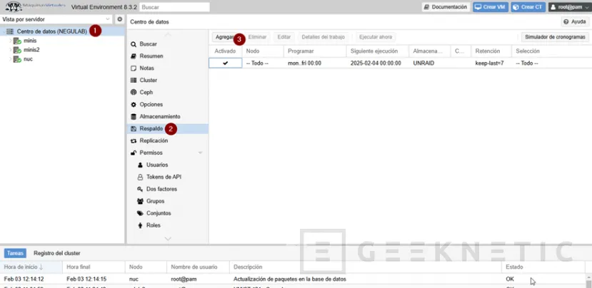 Geeknetic Cómo Instalar y Configurar Proxmox Backup Server (PBS) para mantener los datos de tu empresa a buen recaudo  37