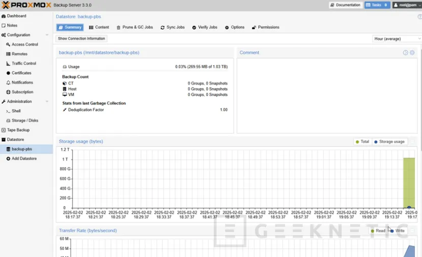 Geeknetic Cómo Instalar y Configurar Proxmox Backup Server (PBS) para mantener los datos de tu empresa a buen recaudo  25