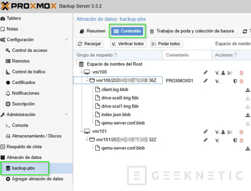 Geeknetic Cómo Instalar y Configurar Proxmox Backup Server (PBS) para mantener los datos de tu empresa a buen recaudo  42