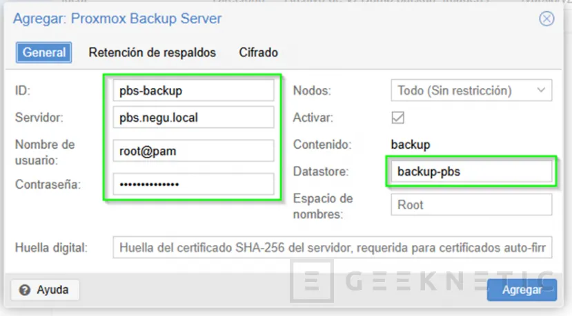 Geeknetic Cómo Instalar y Configurar Proxmox Backup Server (PBS) para mantener los datos de tu empresa a buen recaudo  29