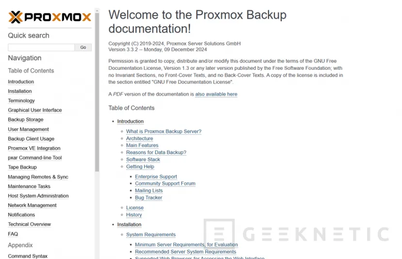 Geeknetic Cómo Instalar y Configurar Proxmox Backup Server (PBS) para mantener los datos de tu empresa a buen recaudo  2