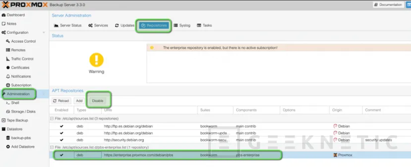 Geeknetic Cómo Instalar y Configurar Proxmox Backup Server (PBS) para mantener los datos de tu empresa a buen recaudo  15