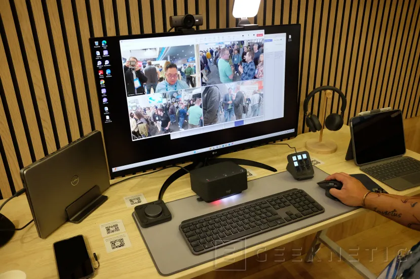 Geeknetic Logitech muestra sus nuevos dispositivos para control de videoconferencias, un sensor de estado de sala y una nueva pantalla interactiva de 65&quot; 1