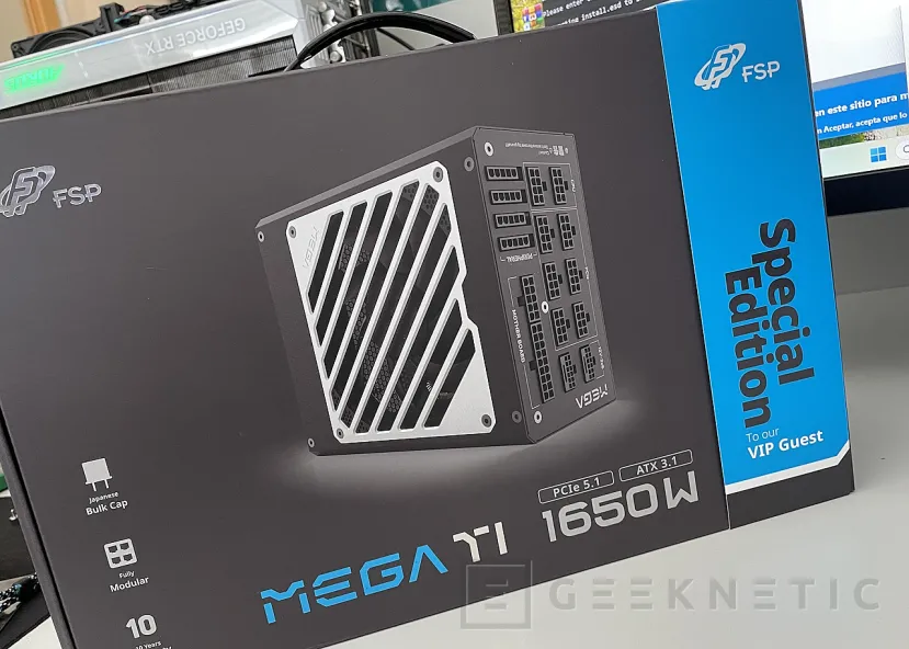 Geeknetic FSP MEGA TI 1650W Review 2