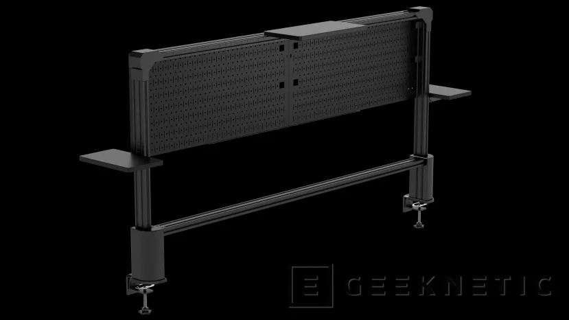 Geeknetic Nuevo panel perforado Corsair Multi Frame para añadir a tu escritorio disponible en tamaños de 120 y 180 cm 2
