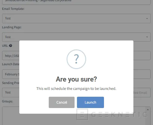Geeknetic Valida la Seguridad de tu Empresa con Phishing Simulado usando GoPhish 29