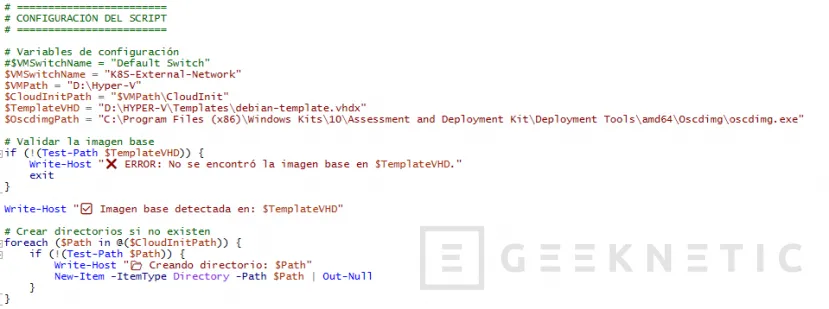 Geeknetic Cómo Automatizar un Clúster de Kubernetes en Hyper-V con PowerShell 3
