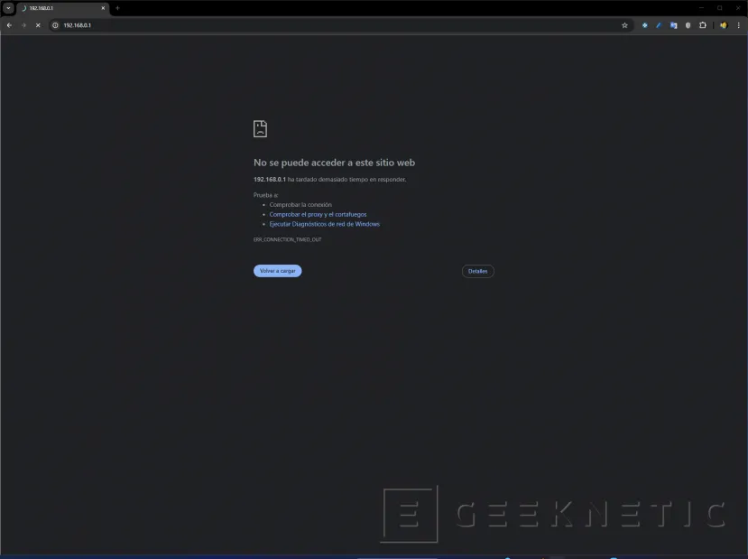Geeknetic Cómo entrar en la configuración de tu router con 192.168.1.1 5