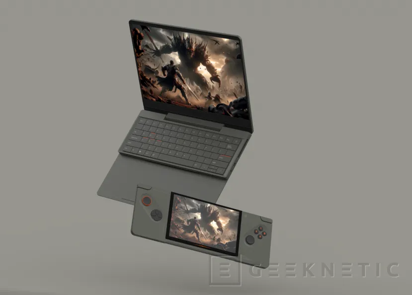 Geeknetic Wistron Dual Fusion: un curioso concepto de portátil con consola portátil extraíble 1