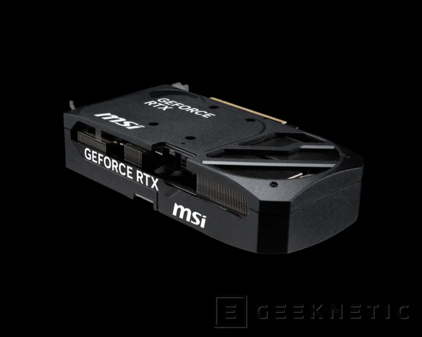 Geeknetic MSI añade un nuevo modelo RTX 5070 SHADOW 2X de bajo coste y compatible con NVIDIA SFF 2