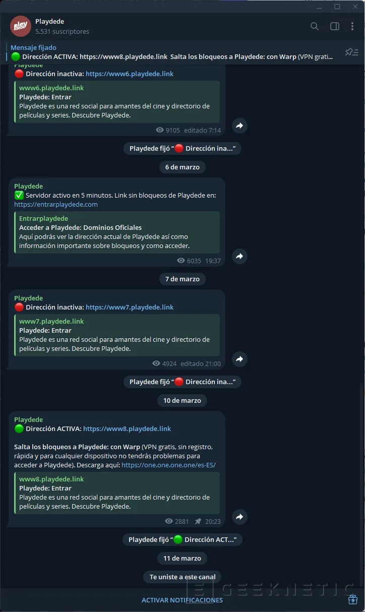 Geeknetic ¿Qué pasó con el sucesor de Megadede, Playdede? 4