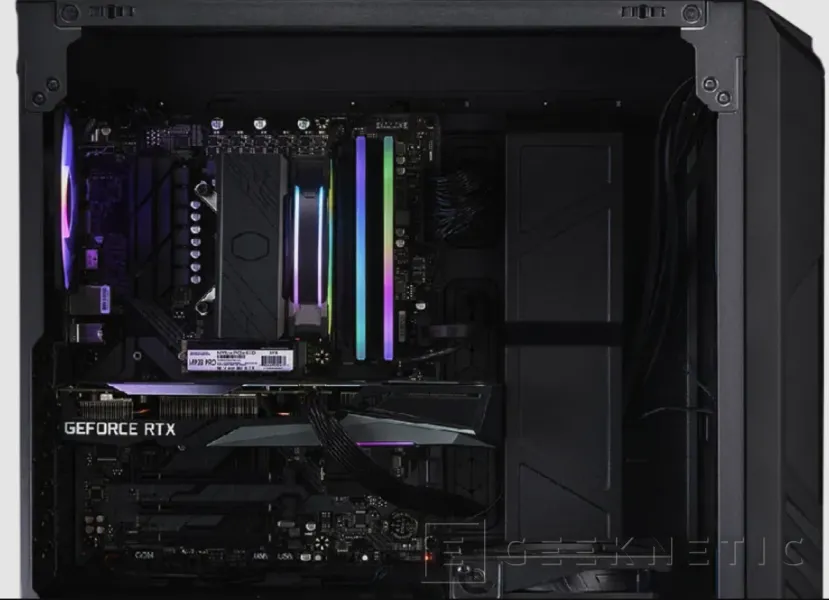 Geeknetic Cooler Master lanza el PC Gaming HAF 5 PRO con una RTX 4060 TI y un Core i7-12700F 2