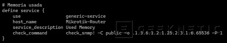 Geeknetic Así puedes Monitorizar un Router MikroTik con Nagios de manera sencilla y gratis 6