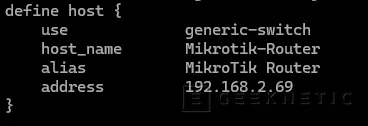 Geeknetic Así puedes Monitorizar un Router MikroTik con Nagios de manera sencilla y gratis 4