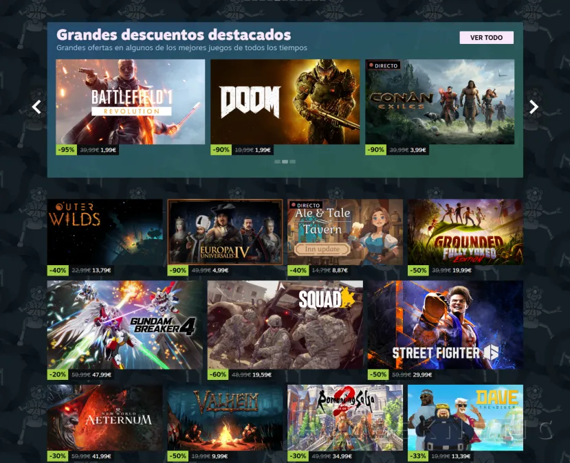 Geeknetic Comienzan las rebajas de primavera de Steam con descuentos en juegos de hasta el 95% 2
