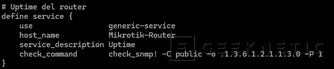 Geeknetic Así puedes Monitorizar un Router MikroTik con Nagios de manera sencilla y gratis 5