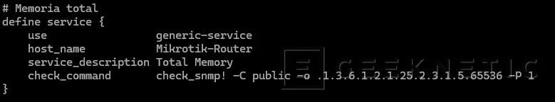 Geeknetic Así puedes Monitorizar un Router MikroTik con Nagios de manera sencilla y gratis 7