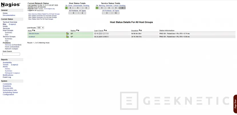 Geeknetic Así puedes Monitorizar un Router MikroTik con Nagios de manera sencilla y gratis 13